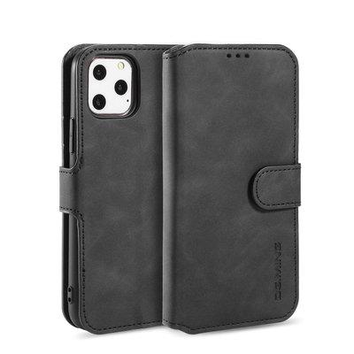 China iPhone 12 Pro Max 6.7 inch Retro Scratch Resistance Style Leather Wallet Stand Case for sale