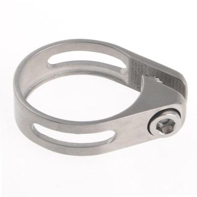 China Moutain Bike Road Bike Factory Price 31.8mm 34.9mm Titanium Seat Post Clamp Seat Collar Bike Parts for sale