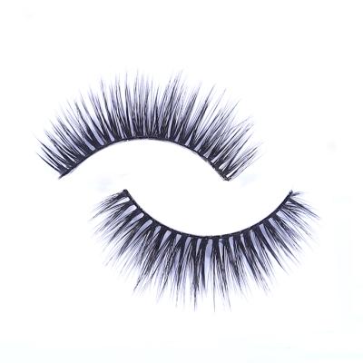 China SPARK Wholesale Individual OEM Own Brand Handmade Faux 3D Mink Eye Lashes Custom for sale