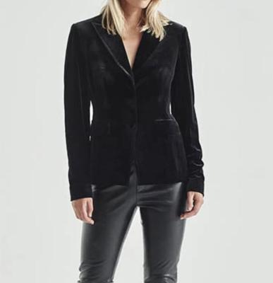 China Anti-wrinkle Women Custom Ladies Blazer Wholesale OEM Service Tuxedo Uniform Suit for sale