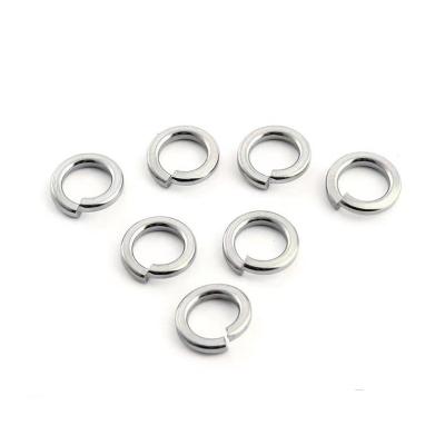 China High Quality Spring Washer 304 Stainless Steel Silver Spring Seal Slot Lock Washers for sale