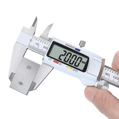 China Desktop Factory Electronic Digital Caliper With Waterproof Stainless Steel Body With Auto Off Vernier Caliper Featured for sale