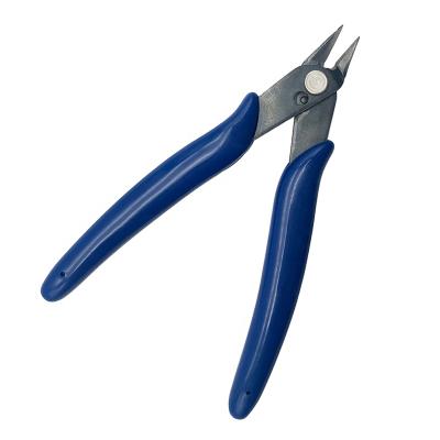 China Promotion 5 Inch Small Diagonal Gifts Steel Diagonal Pliers Electronic Cutter Cutting Wire Pliers For Electronic Component for sale