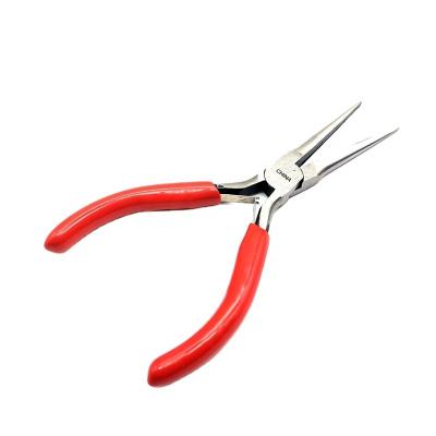 China MULTI FUNCTIONAL MINI LOGO Combination Pliers Customized Long Nose Cutting Pliers 150mm Needle Nose Pliers for sale