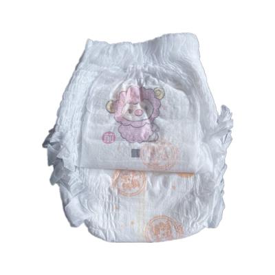 China OEM/ODM Bubble Printed Top Selling Baby Pants Diaper High Absorbency Soft Breathable Nonwoven Baby Pull Up Diaper for sale