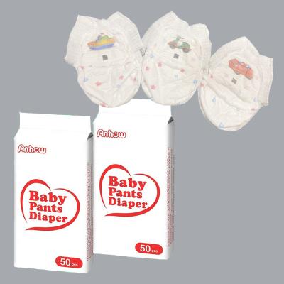 China 2022 New Product A Grade Printed Comfortable Soft Baby Diaper, Ultra Thin Paper Absorption Disposable Cheap Price SAP Diapers Baby Panty for sale