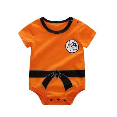 China Rompers Cotton Baby Jumper Romper High Quality Newborn Soft Short Sleeve Clothing for sale