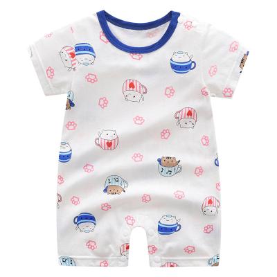 China Baby Boy Girls 100% Cotton Overalls Spring Infant Romper Warm Daily Wear Clothes for sale