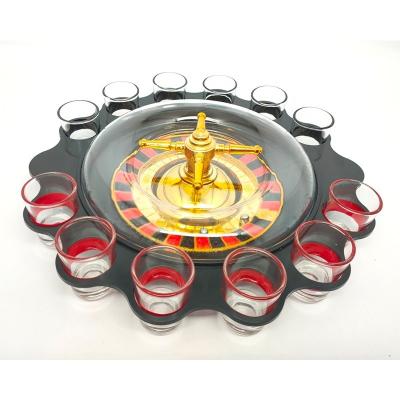 China Drinking Game Best Selling Roulette Round Plastic Drinking Game for sale