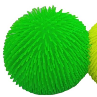 China TPR 10in Ball Trigger Toys Squishy Strain Ball Toys For Kids for sale