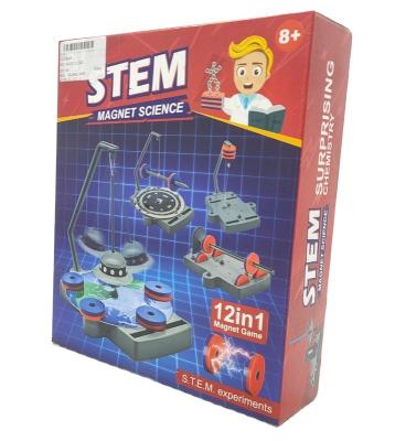 China Education/Game S.T.E.M. Magnet Science 12 in 1 magnet set for sale