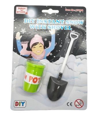 China DIY Plastic Plastic Snap Snow With Shovel for sale