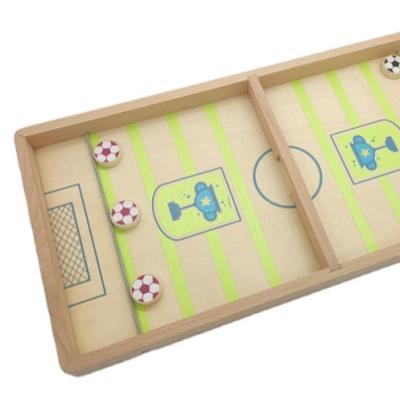 China Fast Wooden Clamp Wooden Football Game for sale