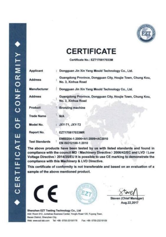 CE - Shenzhen Dasanxuan Technology Co., Ltd.