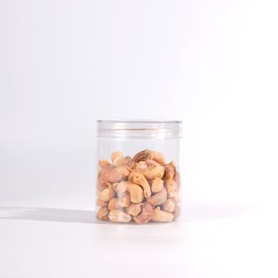 China Plastic Jar Diameter 75mm Wholesale Customized High Quality Clear 290ml-550ml Round Straight Sided Jars for sale