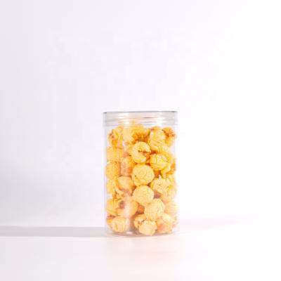 China Plastic Diameter 65mm 150ml-360mlHousehold Food Grade Plastic Transparent Mini Jar Snacks Products Canister for sale