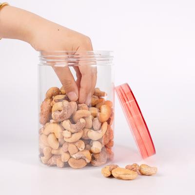 China For food storage houshold use high quality 240ml-680ml diameter 85mm and factor safety transparent grains tea candy storage tank for sale