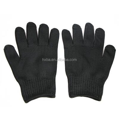 China Anti-cut Cutting Stainless Steel Mesh Defense Anti Cut Working Gloves for sale