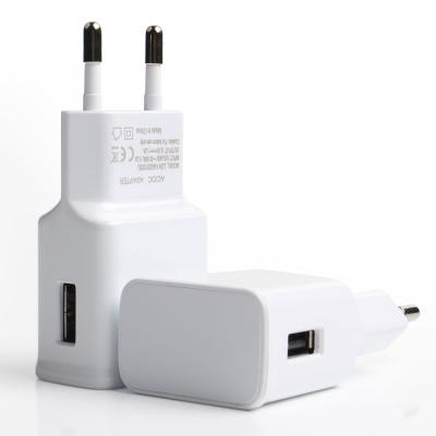 China High Quality Best Price 10W 5V 1A 2A 2.1A USB Mobile Phone Wall Charger for sale