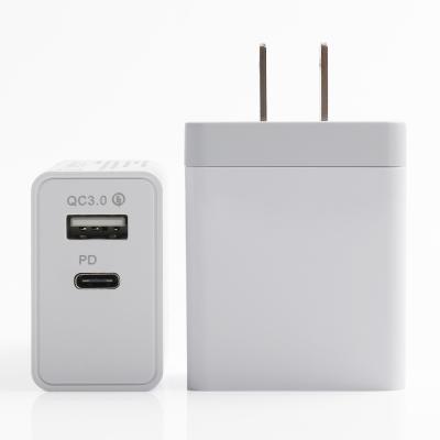 China New Hot Sale Product 18W QC 3.0 USB Wall Charger Mobile Phone For Type C Mobile Phone Charger for sale