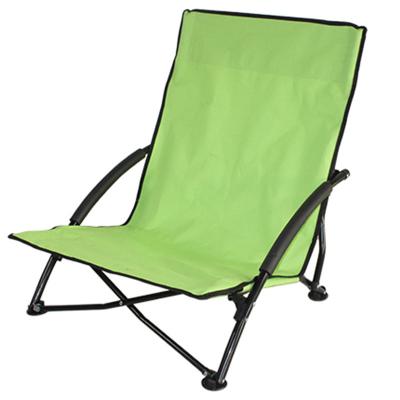 China Easy-carry camping hiking aluminum metal rattan beach tommy bahama camping low plastic beach chair for sale