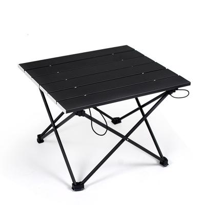 China New Design Camping Easy Carry Barbecue Picnic Outdoor Portable Folding Aluminum Alloy Table for sale