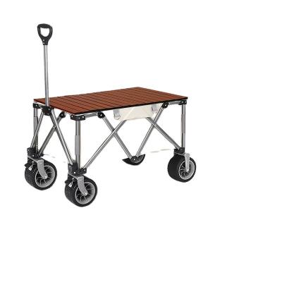 China High quality transfer goods and durable outdoor garden park folding beach cart portable camping for sale