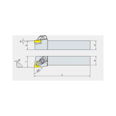 China CNC External Lathe Tool Holder Boring Bar Rotating Screw Different Types of T-BLADE Cutting Tool Rotating Bar for sale