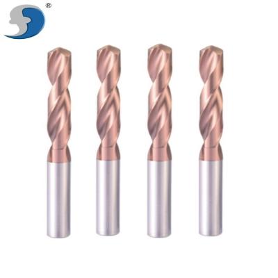 China Hrc55 Carbide Twist Drill Shank Metal Drilling Machine- Accessories Twist Drill Bit for sale