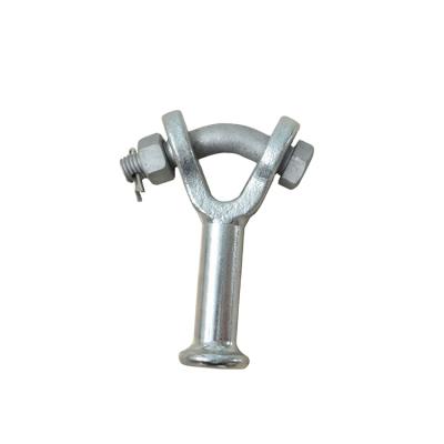 China Transmission Hot Dip Galvanized Ball Type Yoke Link For Electric Power Fittings for sale