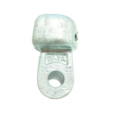 China Overhead Line Accessories Forged Steel W-7 WS-7 Socket Clevis Link Fittings For Power Line Fittings for sale