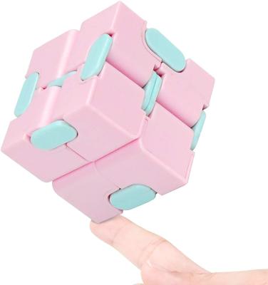 China Funny Cube In Infinity Unique Cube In Motion Kill Time Relaxation Anxiety Relief Instrument For Kids Adults for sale