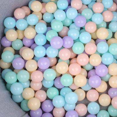 China Toy Pit Ball Macaron Mixed Color Soft Ocean Ball 7cm BPA Free Soft Plastic Balls For Chirldren for sale