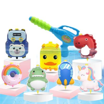 China Water Shooting Toys Various Designs Backpack Water Gun Water Kids Toys Water Shooting Gun For Outdoor for sale