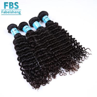 China Raw Virgin Human Hair 100% Deep Wave Bundles With Wholesale Price for sale