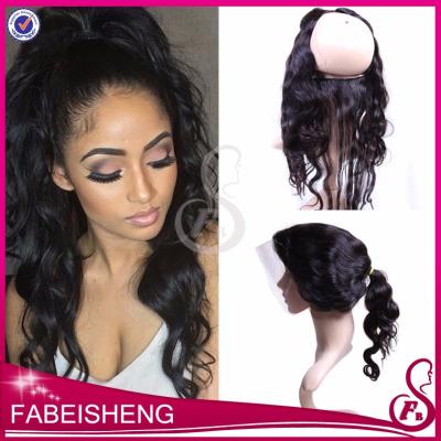 China Other High Quality Human Brazilian Wholesale 360 ​​Lace Frontal Frontal Closure From Alibaba for sale