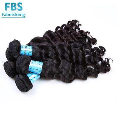 China Loose Wave Cuticle Aligned Brazilian HumanHair Wholesales 100% Virgin To Sew In Weave With Closure for sale