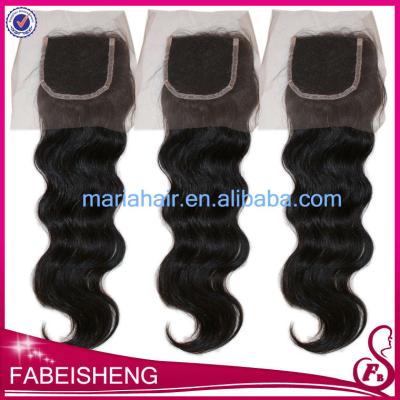 China Body Wave Closure Top Tangle And Shed Free Brazilian Hair Closer for sale