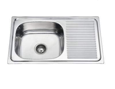 China Without Single Faucet Kitchen Sink With Board for sale