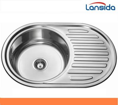 China Without Faucet 7750 Stainless Steel Kitchen Sink for sale