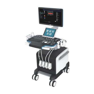 China 2021 metal ultrasound cart mdk 660 united color doppler ultrasound for medical instrument for sale