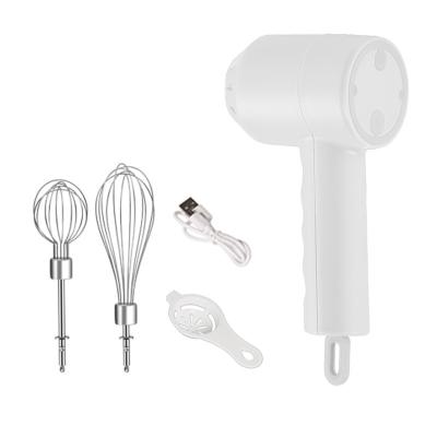 China Mini Style 1200mAh Cordless Electric Home Mixer Handheld USB Handheld Automatic Beater for sale