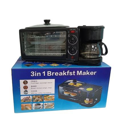 China Easy Operate Automatic Electric Toaster 3-in-1 Breakfast Host Household Bread Machine Multifunctional Breakfast Makers for sale