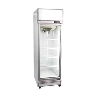 China Single-Temperature Redbowl 1 Door 2 Door 3 Door Glass Freezer For Ice Cream Cake Meat Fish for sale