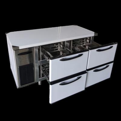 China Single-temperature Redbowl GN Filter Commercial 4 Drawer Undercounter Refrigerator for sale