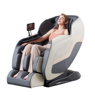 China Hot Sale 4d Electric Home Luxury Massage Chair Full Body Weightlessness Full Body With Kneading Tapping for sale