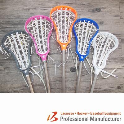 China USA Women's Lacrosse Complete Sticks With Shaft And Head Made In Xiamen for sale