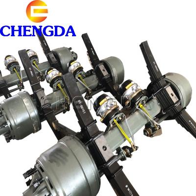 China Car Trailer Axles Lowbed Trailer Axle Trailer Axle Electric Brake for sale