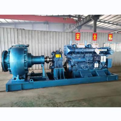 China High Efficiency Sand Dredger Suction Mud Pump Unit Dredger Gearbox Engine Pump for sale