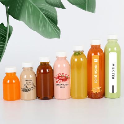 China Juice Drinks OEM ODM PET Plastic Beverage Bottle Snack Storage Container Skull Shape Bottle For Juice for sale